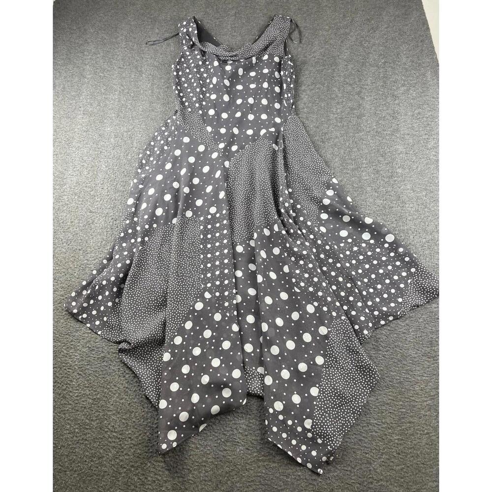 ELLE Women's Polka Dot Midi Dress Size XS